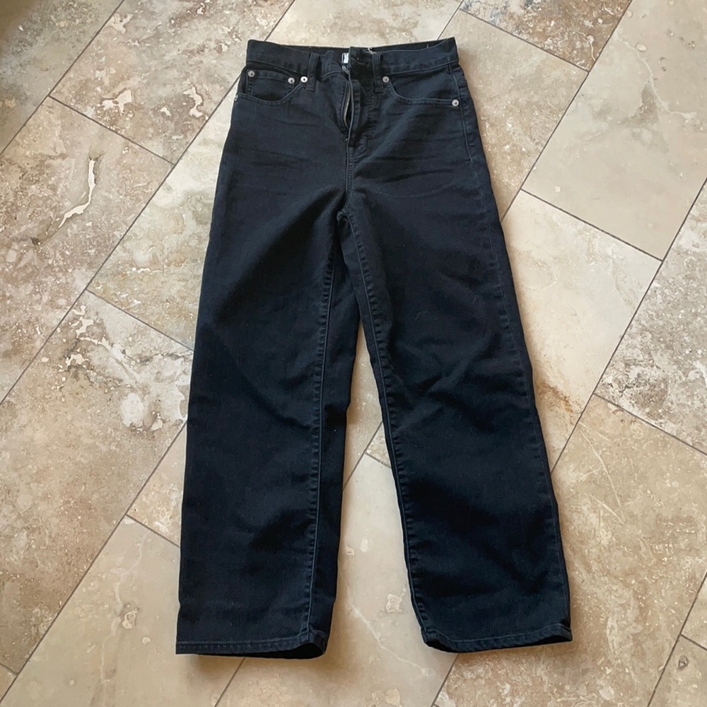 Madewell Slim Wide Leg Crop